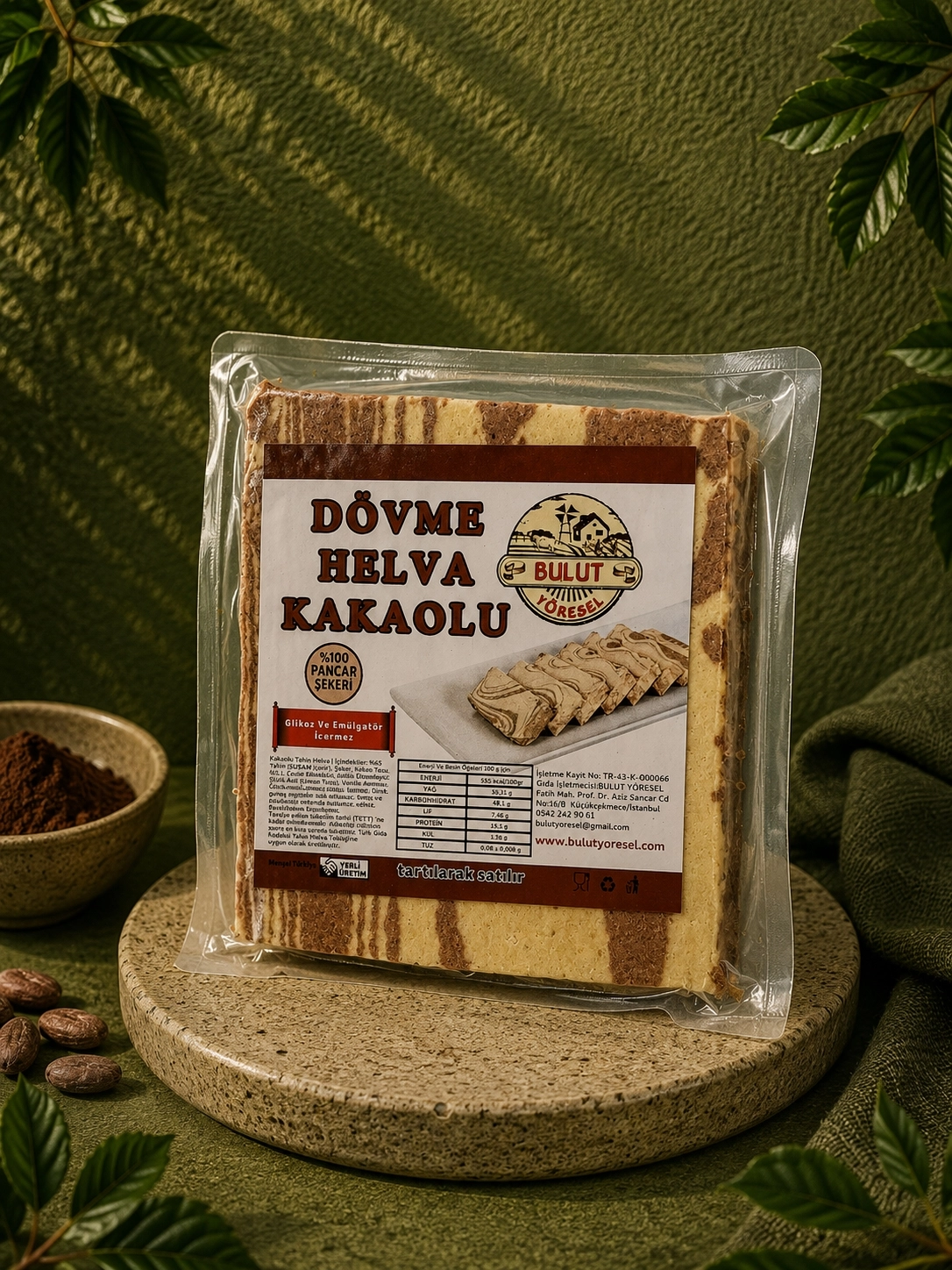 Dövme Kakaolu Helva 400gr