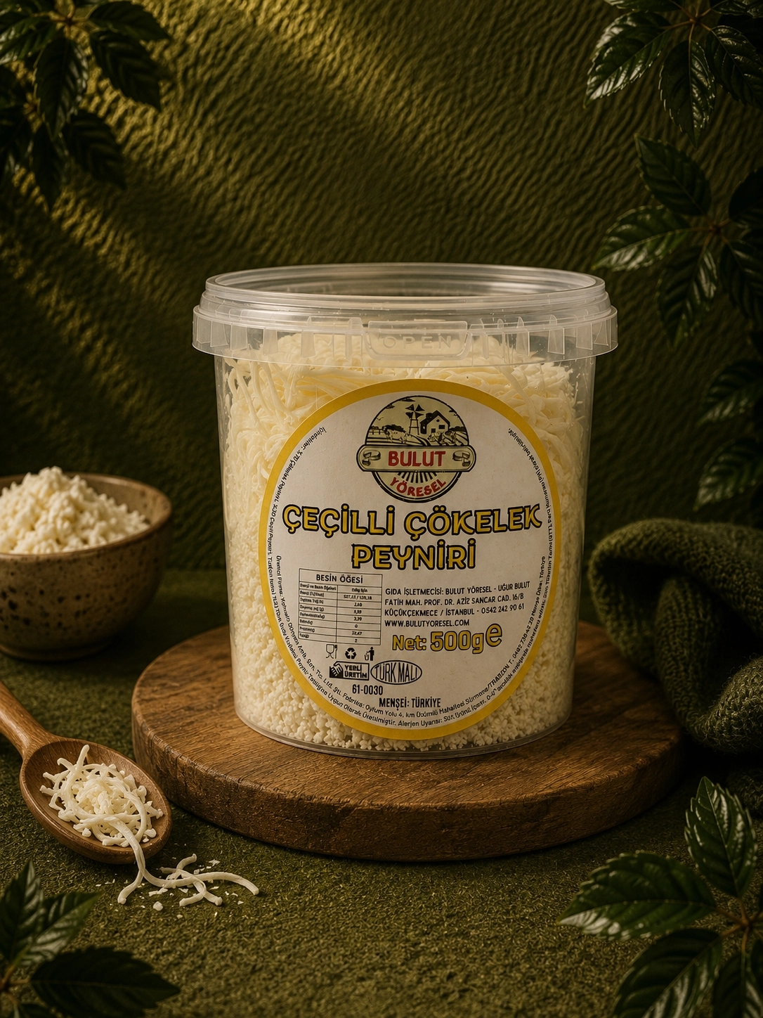 Çeçilli Çökelek Peyniri 500gr