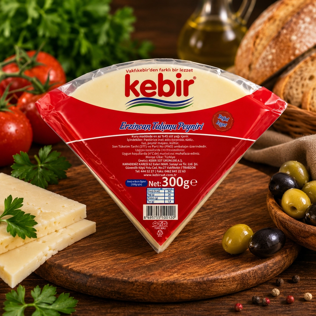 Kebir Erzincan Tulum Peyniri 300 Gr