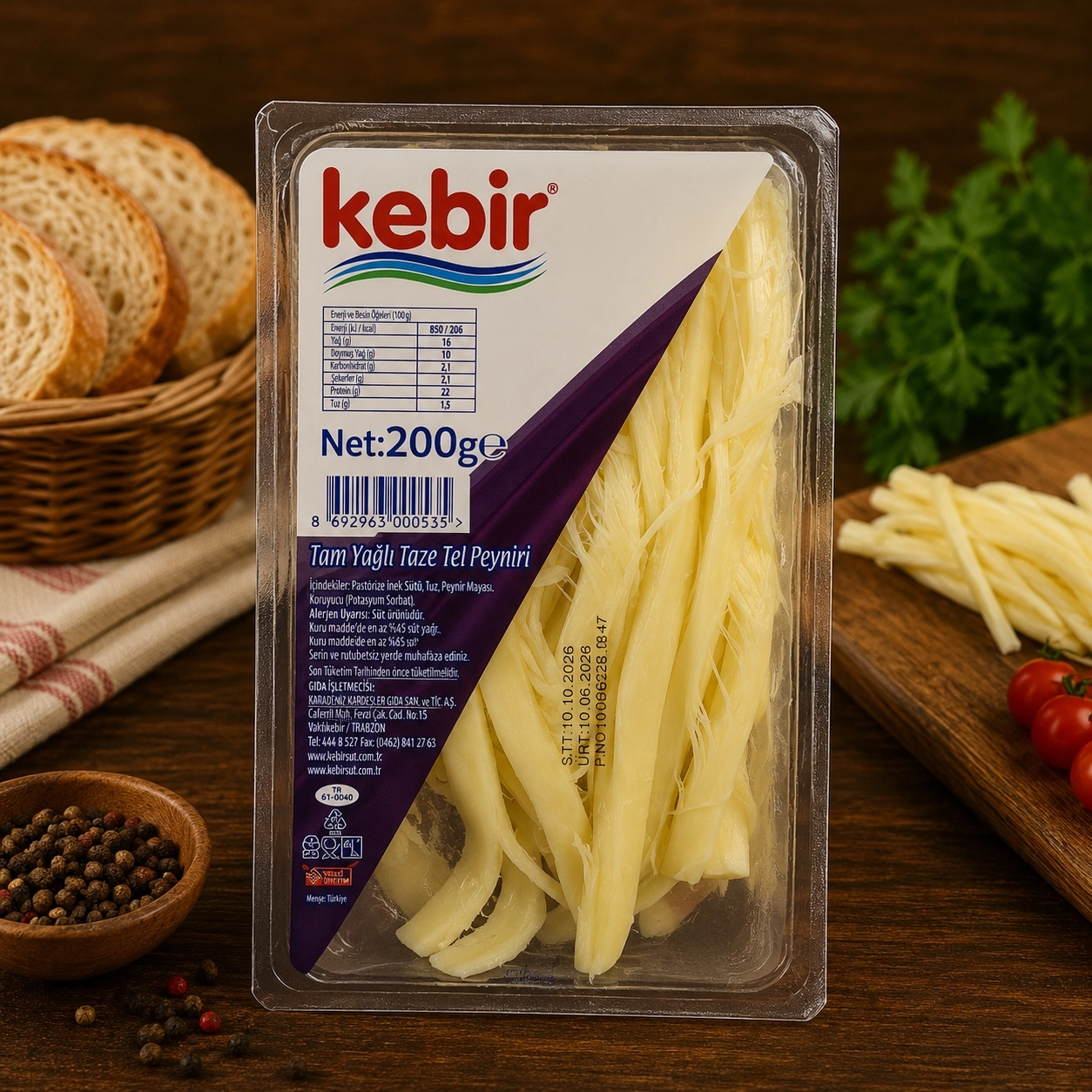 Kebir Tel Peyniri 200 Gr