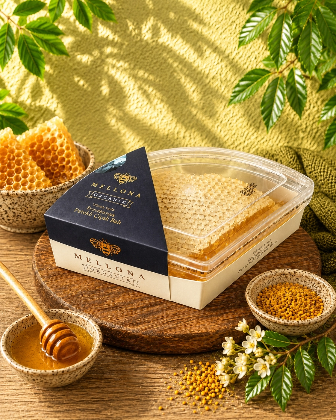 Mellona Karakovan Petekli Çiçek Balı 420gr