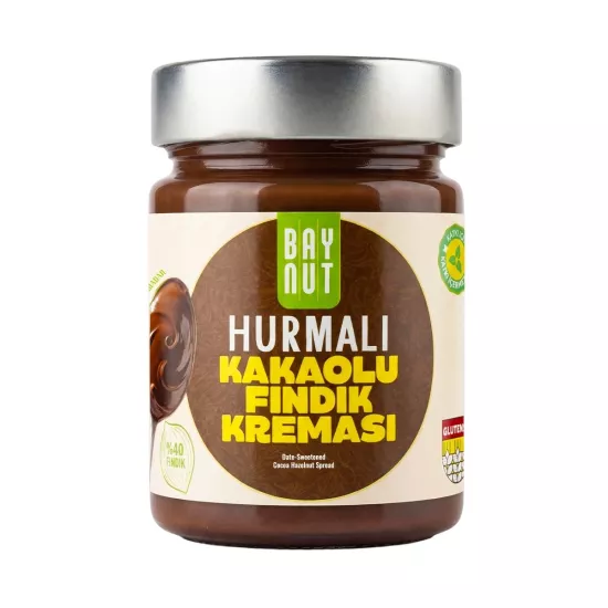 Baynut Hurmalı Kakaolu Fındık Kreması %40 Fındık