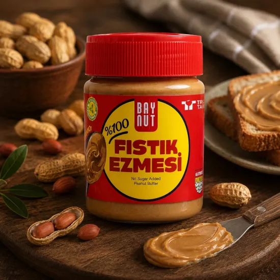Baynut Fıstık Ezmesi %100 Fıstık 300g