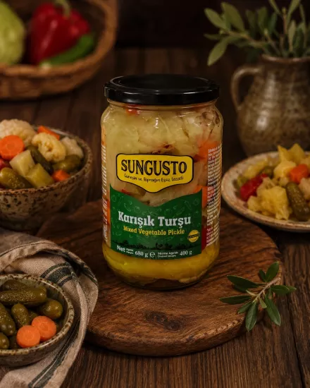 Sungusto Karışık Turşu 680gr