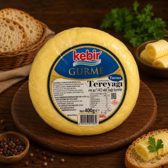 Kebir 400 Gr Gurme Tereyağ Tuzsuz