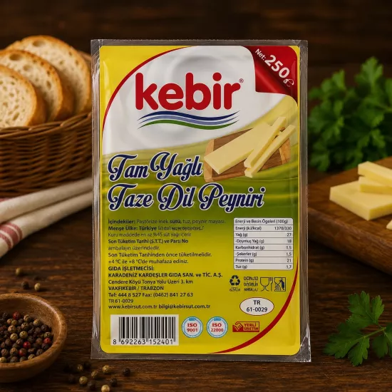 Kebir Dil Peyniri Mix 250 Gr
