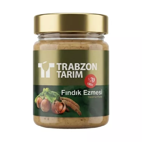 Trabzon Tarım %70 Fındık Ezmesi (Parçacıklı) 300g