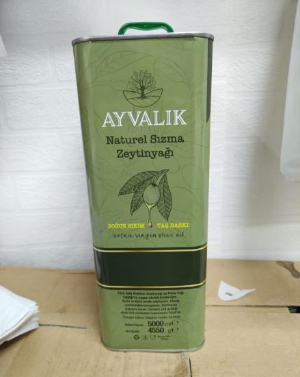 Ayvalık Soğuk Sıkım Sızma Zeytinyağı 5LT